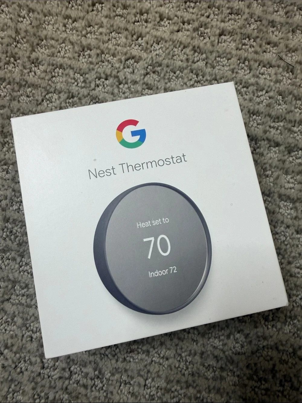 New google Nest Thermostat - closed box